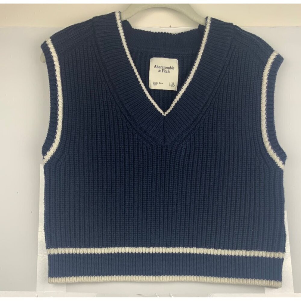 Abercrombie & Fitch  v neck vest XS  men women